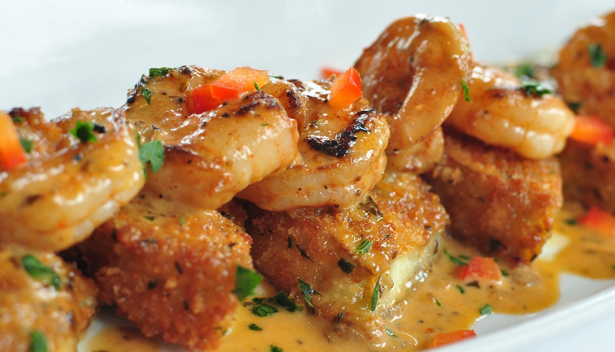 Order Shrimp & Eggplant food online from BRIO Italian Grille store, West Chester on bringmethat.com