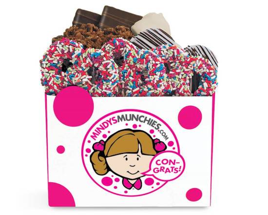 Order Congrats Box  food online from Mindy's Munchies Chocolate store, River Vale on bringmethat.com