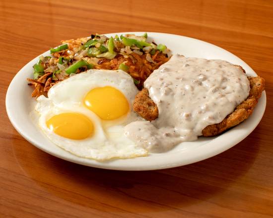 Order Chicken Fried Steak food online from Pop Cafe store, Downey on bringmethat.com