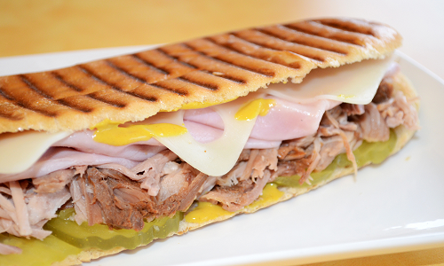 Order The Cuban Panini food online from SubRoc store, Sugar Land on bringmethat.com