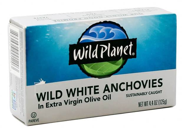Order Wild Planet Wild White Anchovies food online from Bel Clift Market store, SF on bringmethat.com