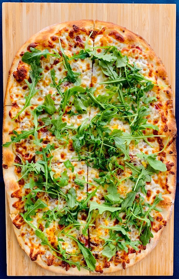 Order Basturma Pizza food online from Strip View Cafe store, Las Vegas on bringmethat.com