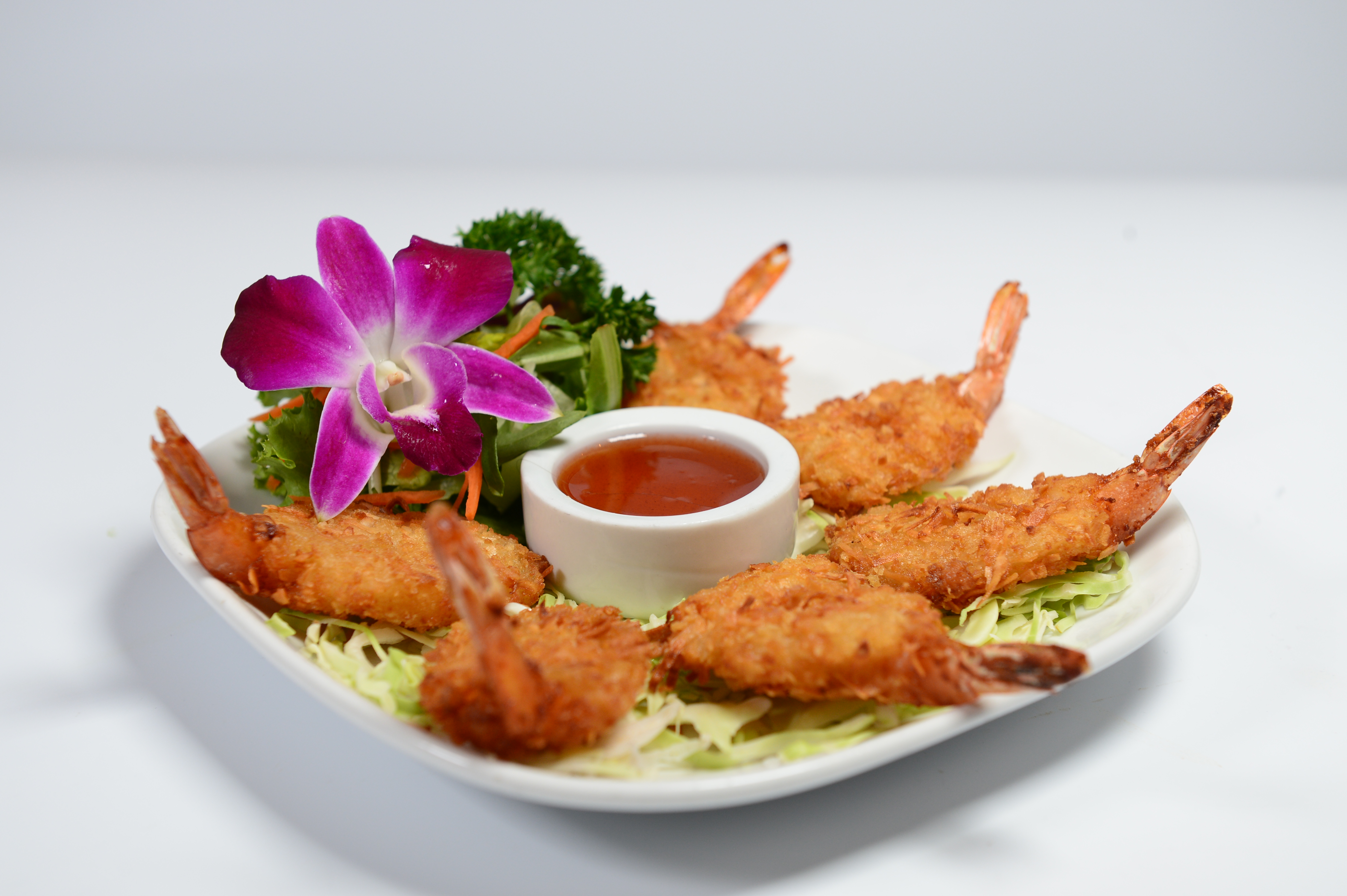 Order Coconut Shrimp food online from Lemongrass Thai Cuisine store, San Francisco on bringmethat.com