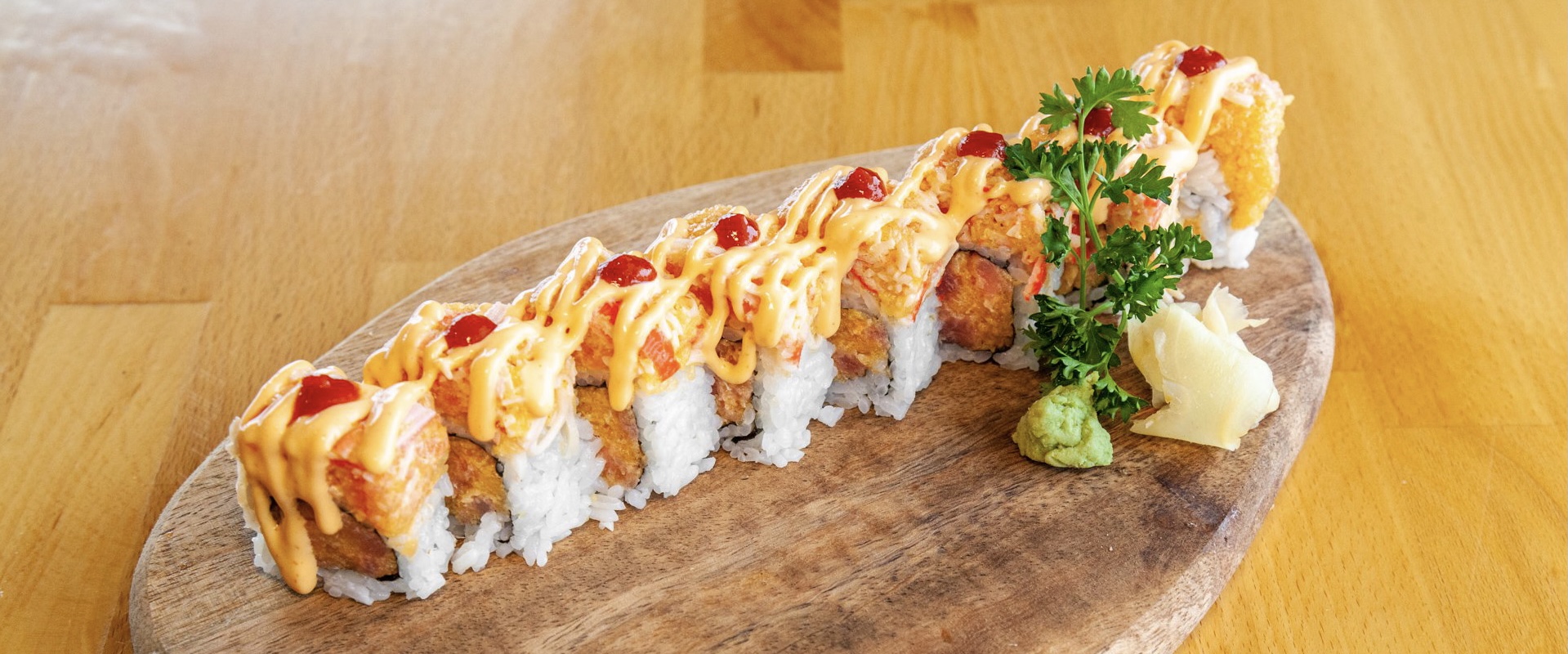 Order Crazy Spicy Roll food online from Oishi Express Japanese Grill store, Florence on bringmethat.com