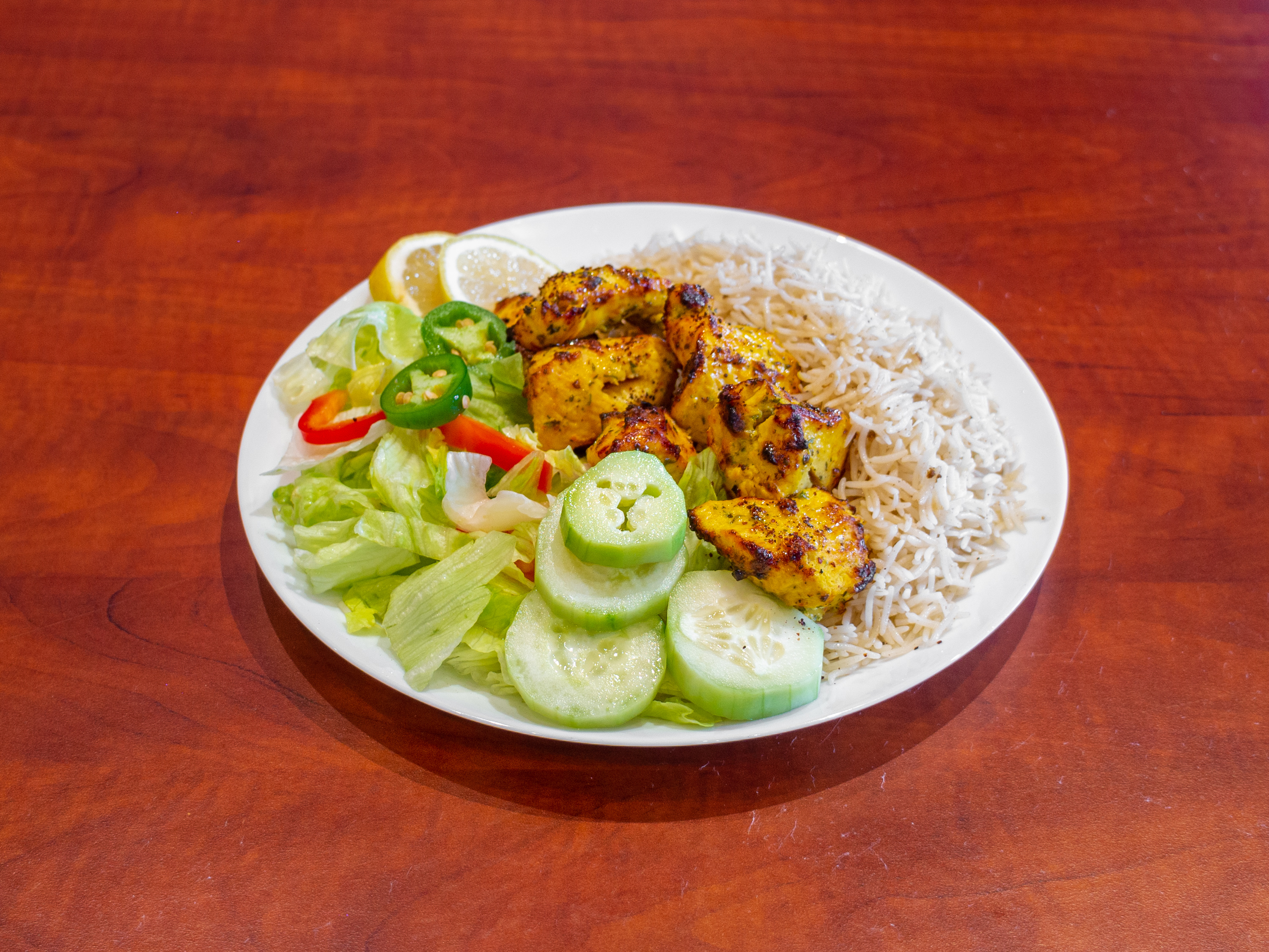 Order Chicken Kabob  food online from Express Kabob Grill store, Fremont on bringmethat.com