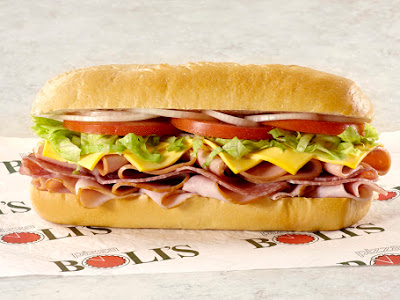 Order Sliced Turkey Breast Sub food online from Pizza Boli's store, Parkville on bringmethat.com