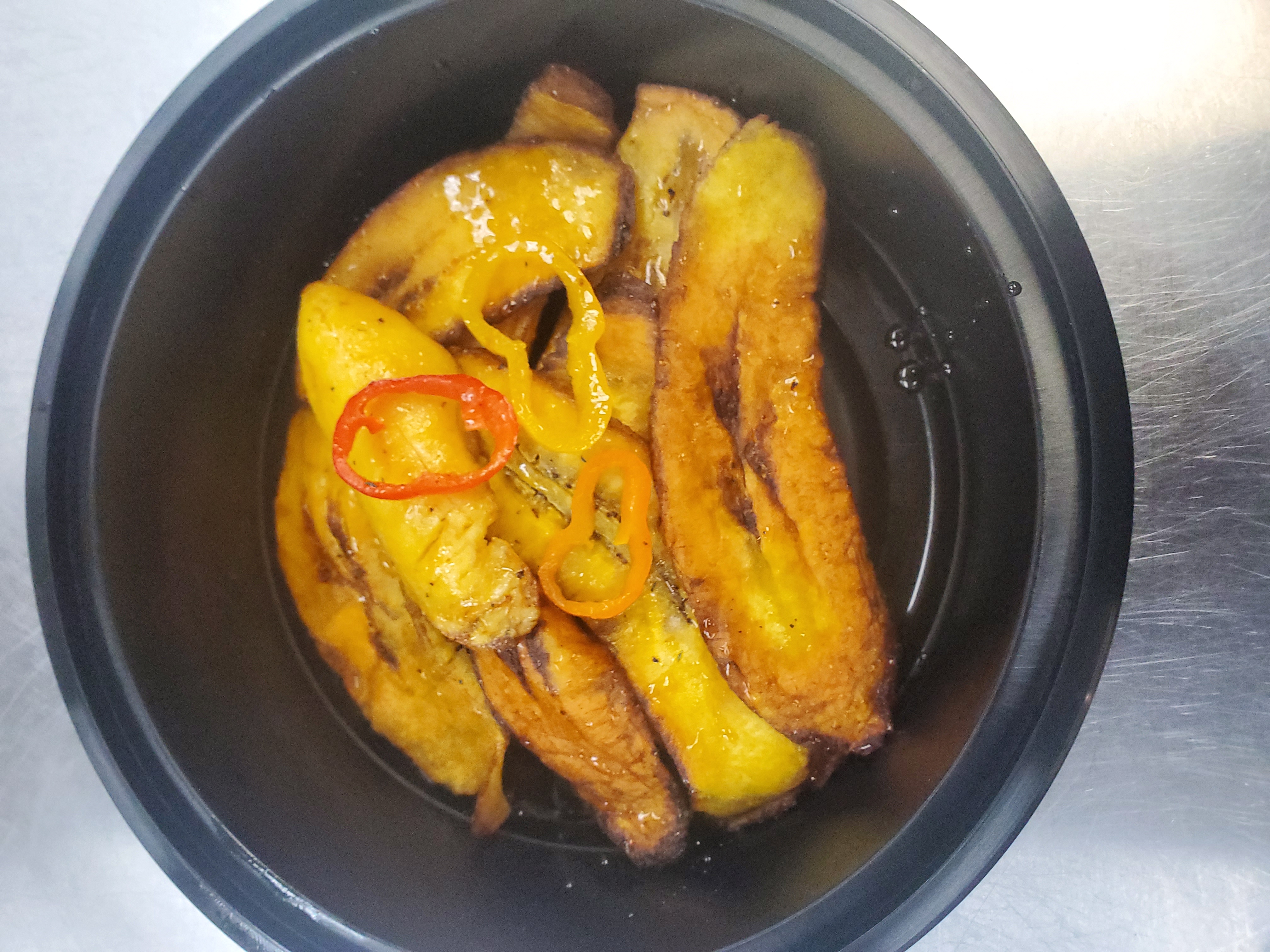 Order Sweet & Spicy Plantains (Vegan) food online from Yumvillage store, Detroit on bringmethat.com