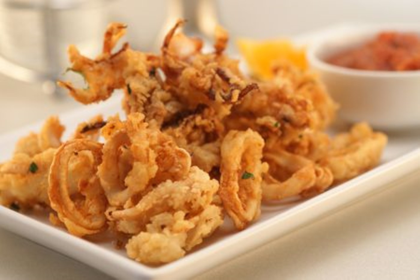 Order Calamari Fritti food online from Salvatore's Italian Grill store, Youngstown on bringmethat.com