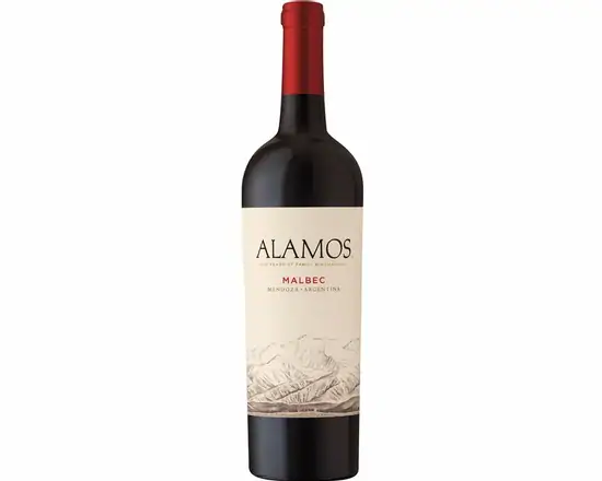 Order ALAMOS Malbec,750mL food online from Ogden Wine & Spirit store, Naperville on bringmethat.com