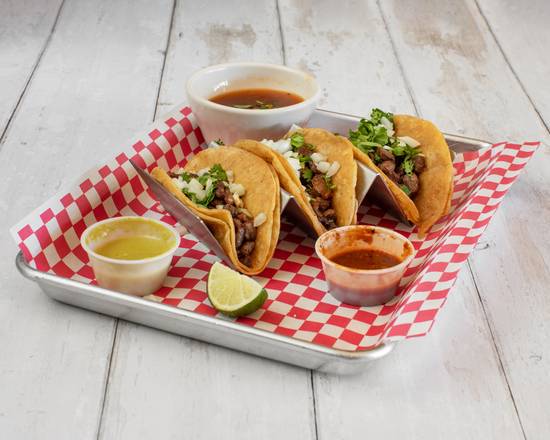 Order Quesaco Taco Combo food online from Chimiestacobar store, Moline on bringmethat.com