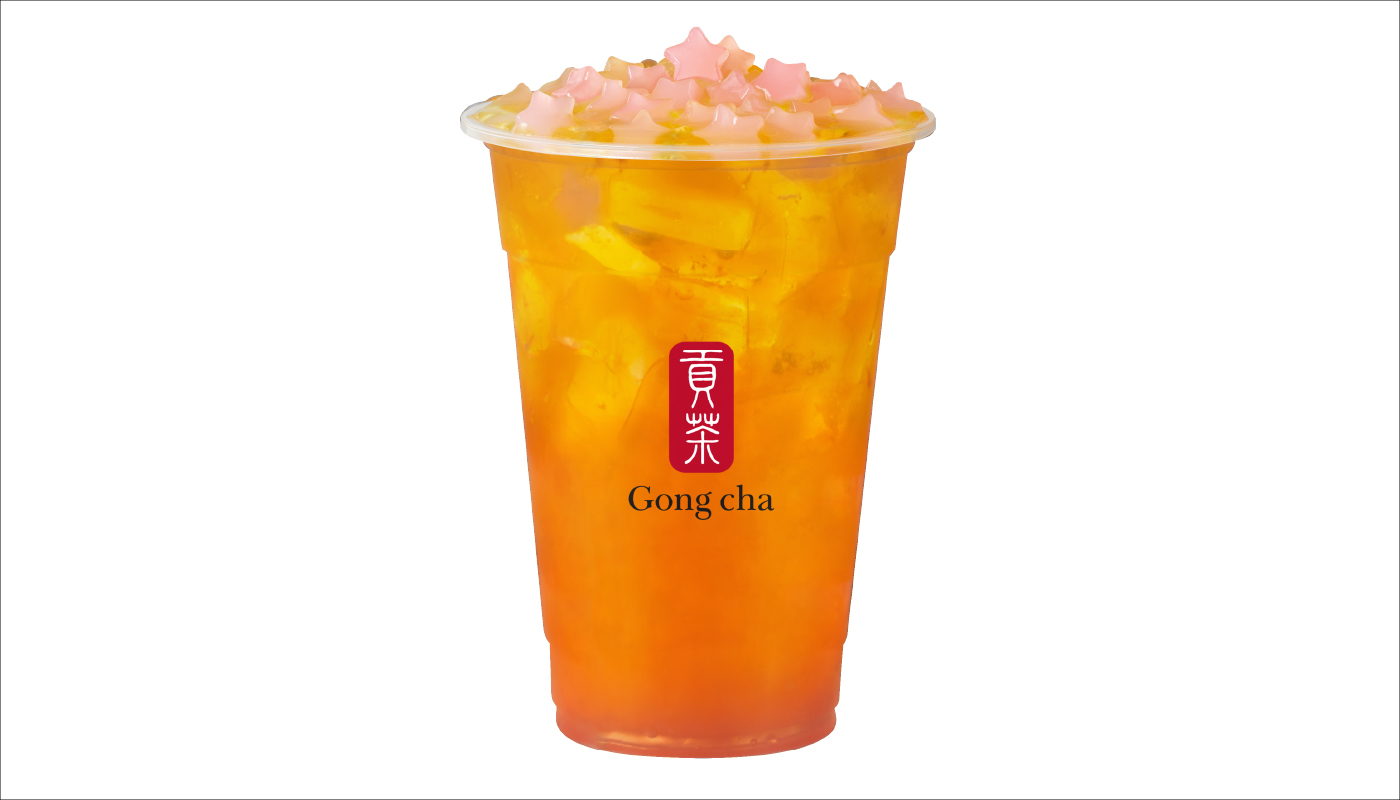 Order Star Jelly Grapefruit Green Tea food online from Gong Cha store, Palo Alto on bringmethat.com