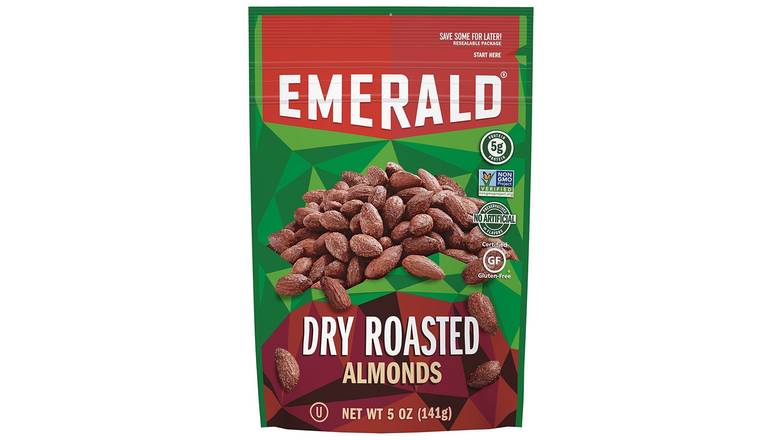 Order Emerald Dry Roasted Almonds food online from Trumbull Mobil store, Trumbull on bringmethat.com