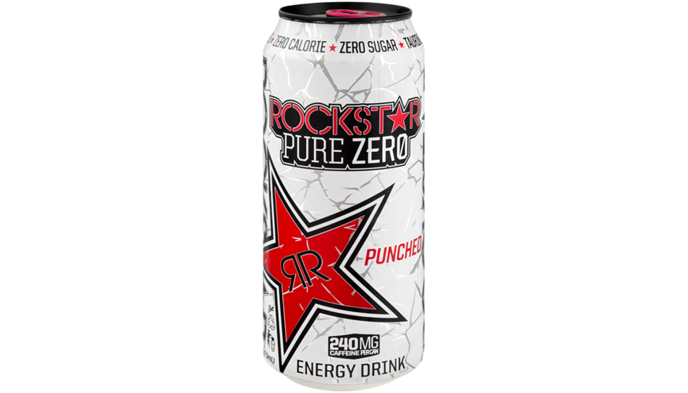 Order Rockstar Pure Zero Punched 16oz food online from Chevron Extramile store, Fountain Valley on bringmethat.com