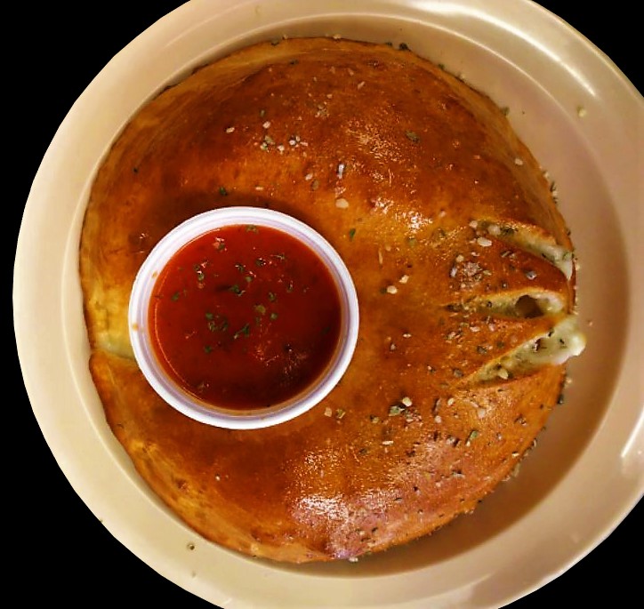Order Spinach Calzone food online from Massino Pizzeria store, Arvada on bringmethat.com