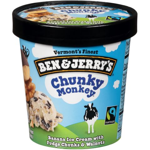 Order Ben & Jerry's Chunky Monkey Pint food online from Aplus store, Philadelphia on bringmethat.com