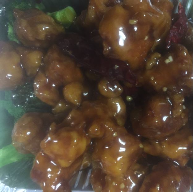 Order S8. General Tso's Chicken food online from Oriental Express Restaurant store, Deptford Township on bringmethat.com