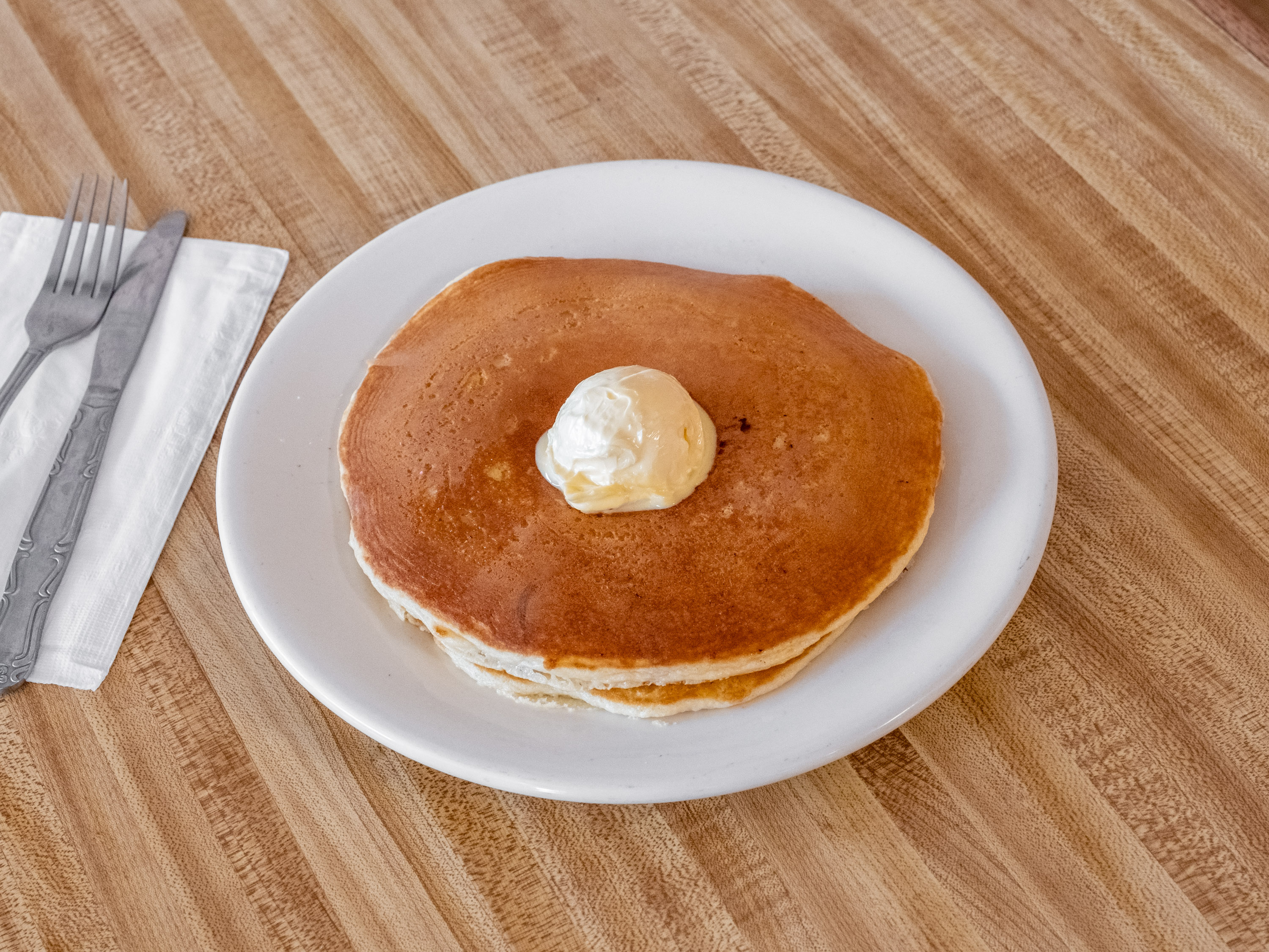 Order Pancakes food online from B & C Burgers store, Placentia on bringmethat.com