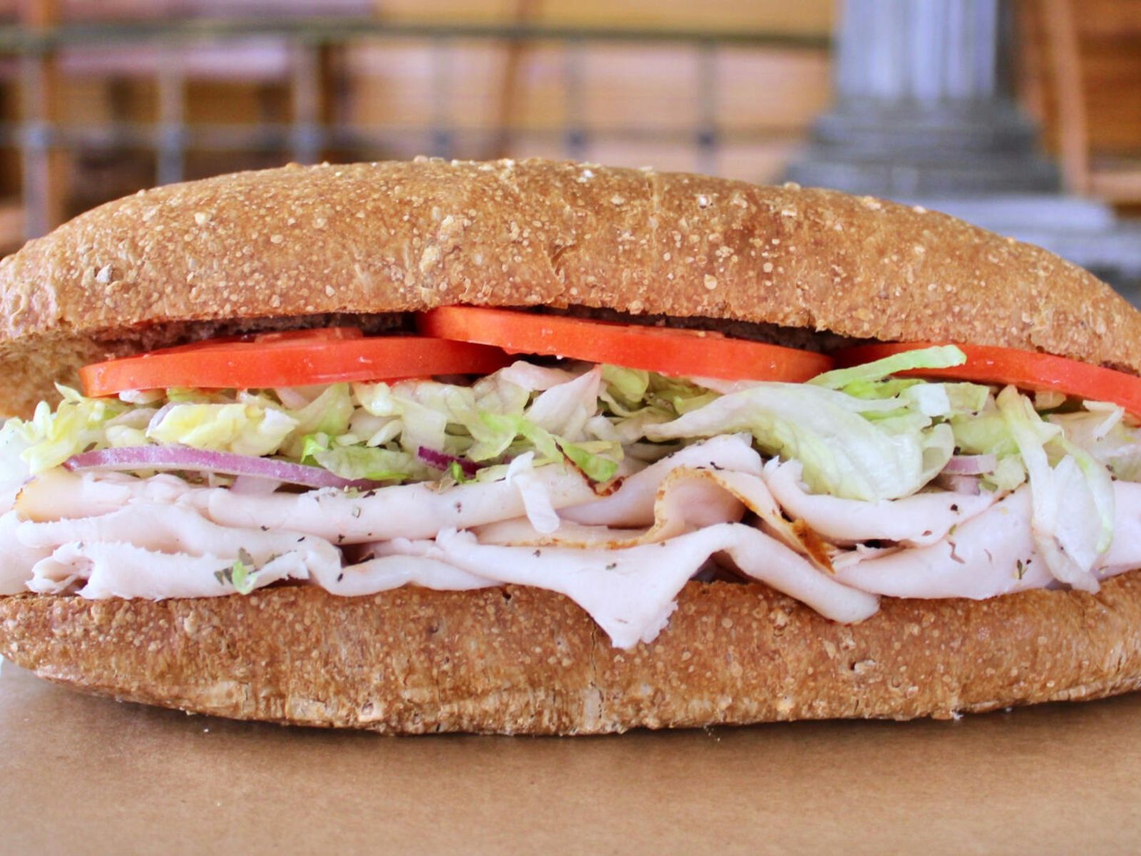 Order #7. Turkey food online from The Great Outdoors Sub Shop store, Fort Worth on bringmethat.com