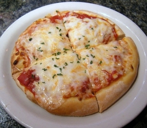 Order Personal Cheese Pizza food online from Two Cousins Paradise store, Paradise on bringmethat.com