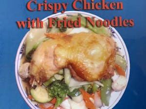 Order Crispy Chicken with Crispy Noodles food online from Kona's Chinese Bbq store, Kailua-Kona on bringmethat.com