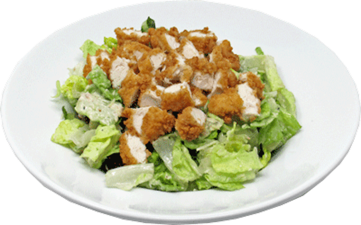 Order Crispy Chicken Caesar Salad food online from Ruby Tuesdays store, Calhoun on bringmethat.com