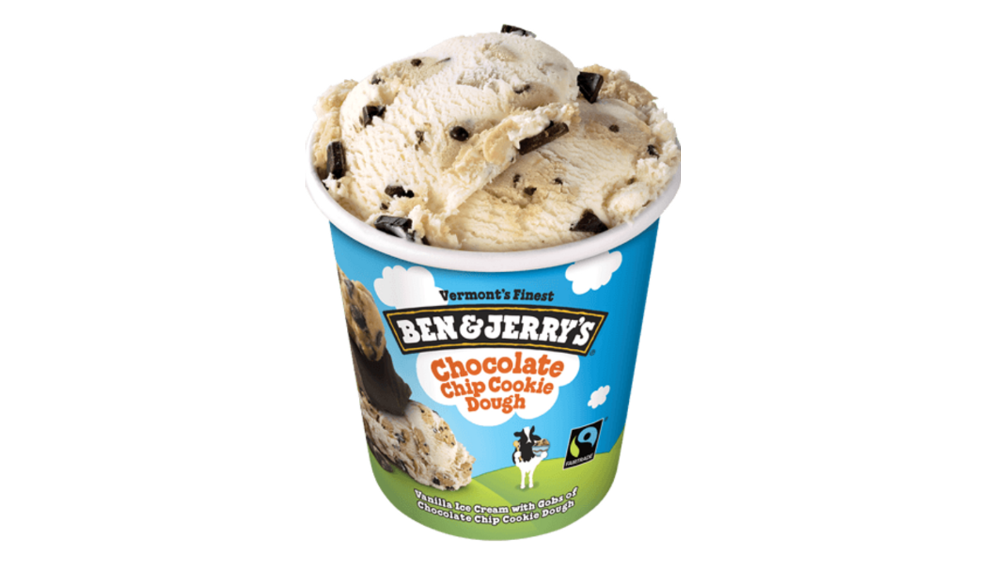 Order  Ben & Jerry's Chocolate Chip Cookie Dough Pint food online from House Of Cigar & Liquor store, Redondo Beach on bringmethat.com