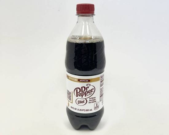 Order Diet Dr. Pepper  food online from Fialkoff Kosher Pizza store, Lawrence on bringmethat.com