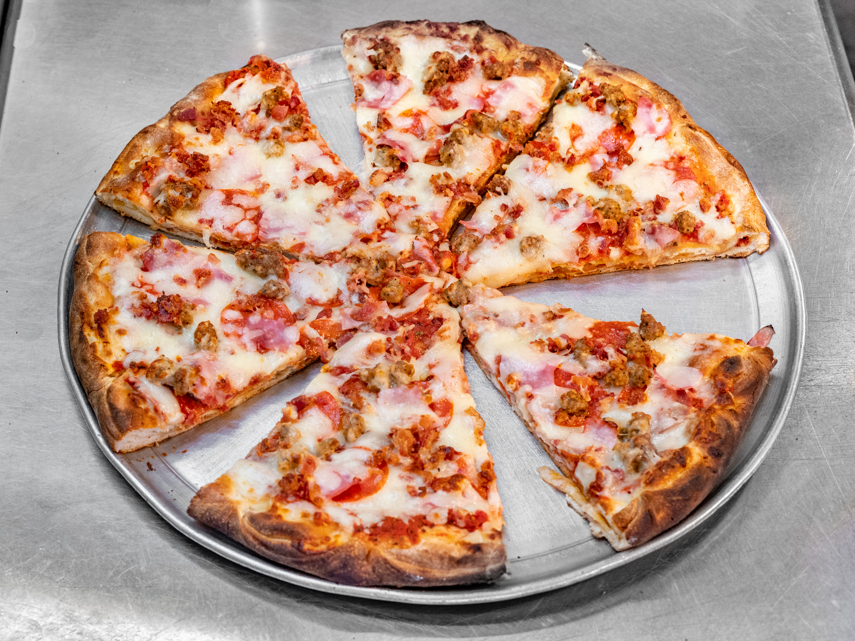 Order Stuffed Meat Lovers Pizza food online from Tony's Pizza store, Whittier on bringmethat.com