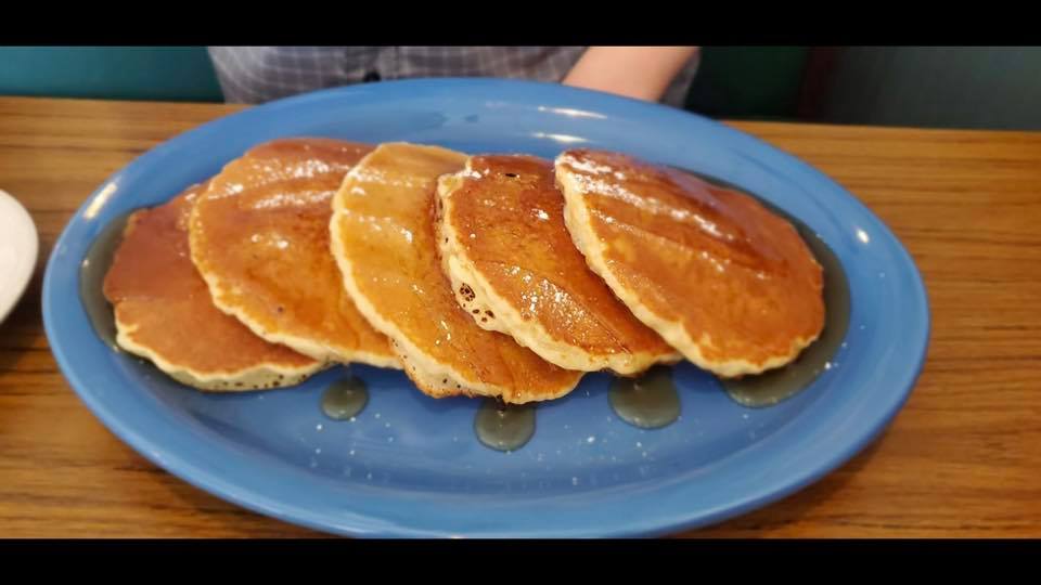 Order  Old Fashion Pancakes (5 cakes) food online from Reme Restaurant store, Plainfield on bringmethat.com