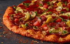 Order Wombo Combo Pizza food online from Round Table Pizza store, Laguna Niguel on bringmethat.com