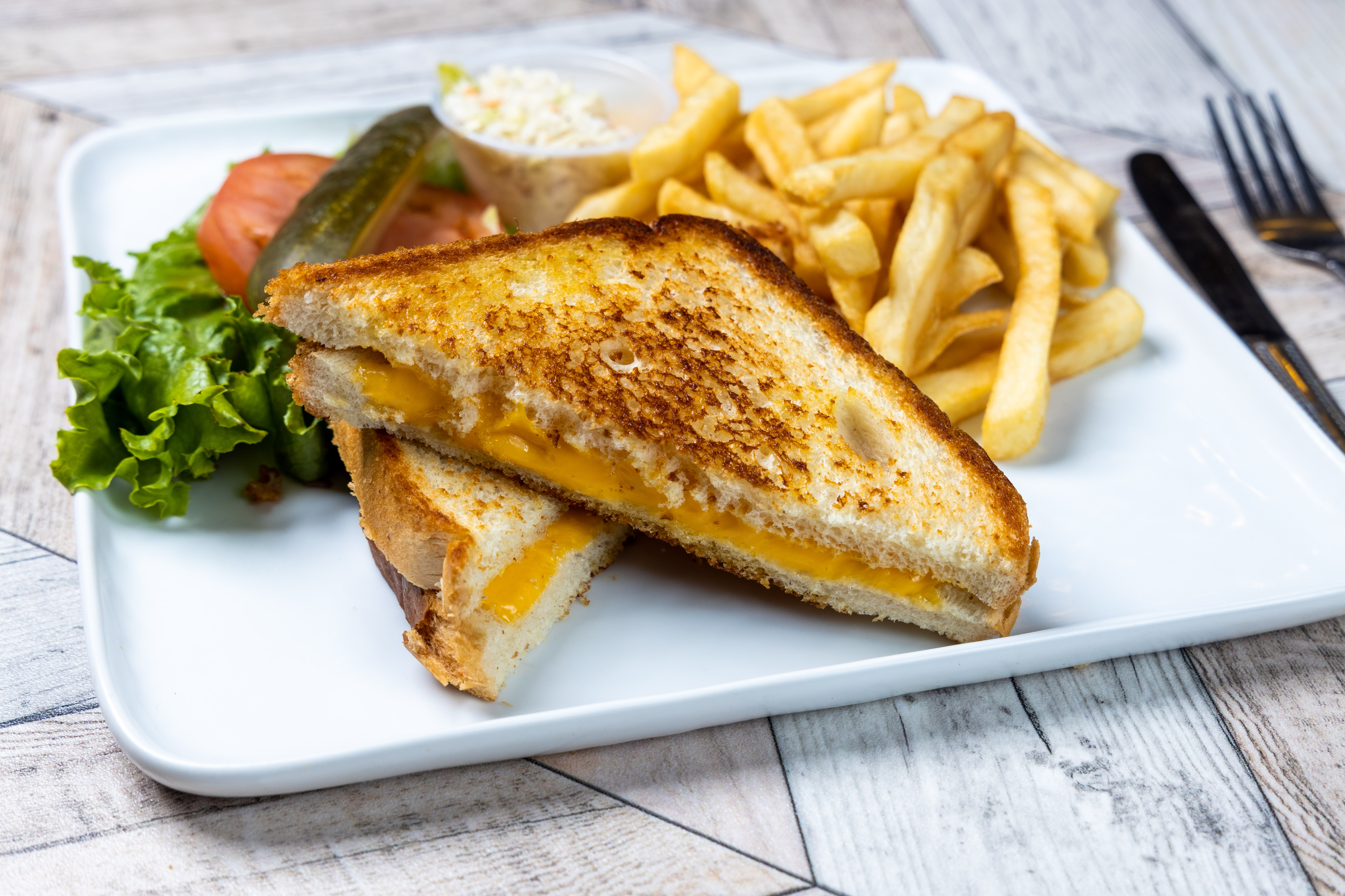 Order Grilled Cheese  food online from Top View Restaurant store, Chicago on bringmethat.com