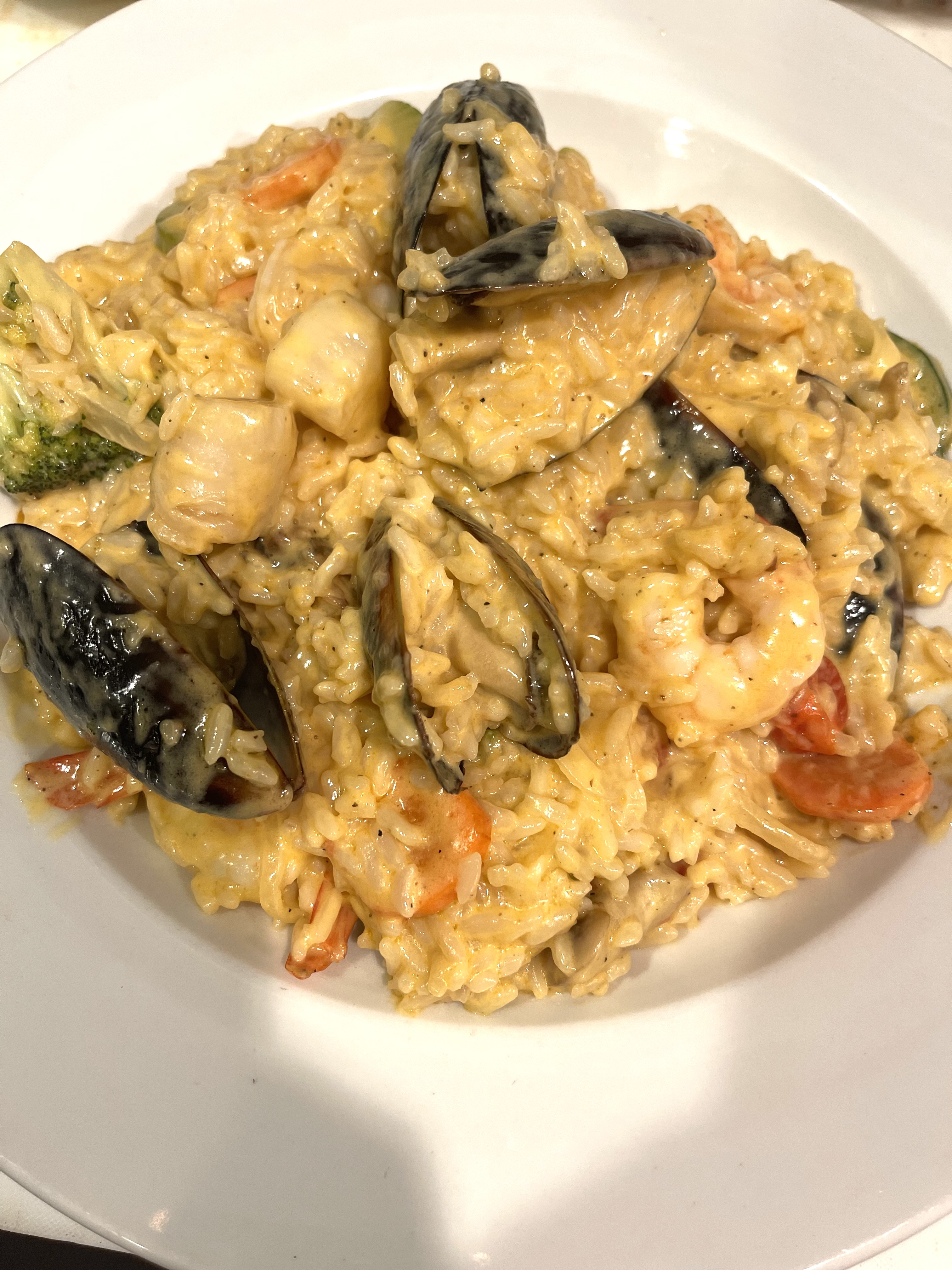 Order Seafood Risotto food online from Goodfellas Italian Kitchen store, Saugus on bringmethat.com