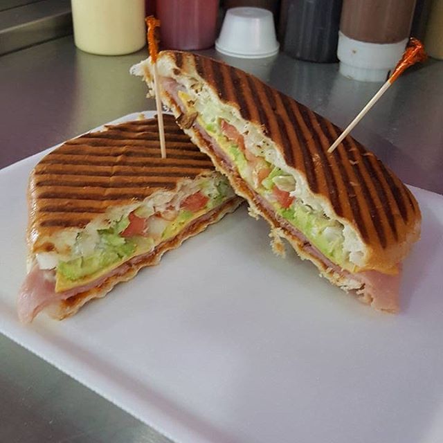 Order Ham and Cheese Torta Sandwich food online from La Michoacana + Crepes store, Des Plaines on bringmethat.com