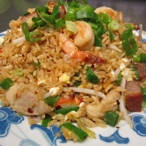 Order Combination Fried Rice food online from WA WA Restaurant store, Long Beach on bringmethat.com
