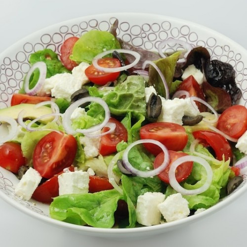 Order Greek Salad food online from SF Pizza store, San Francisco on bringmethat.com