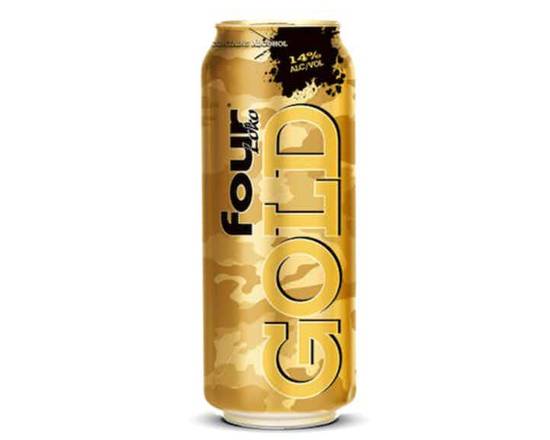 Order Four Loko Gold, 23.5oz cans, (14% ABV) food online from Moby Liquor store, Los Angeles on bringmethat.com