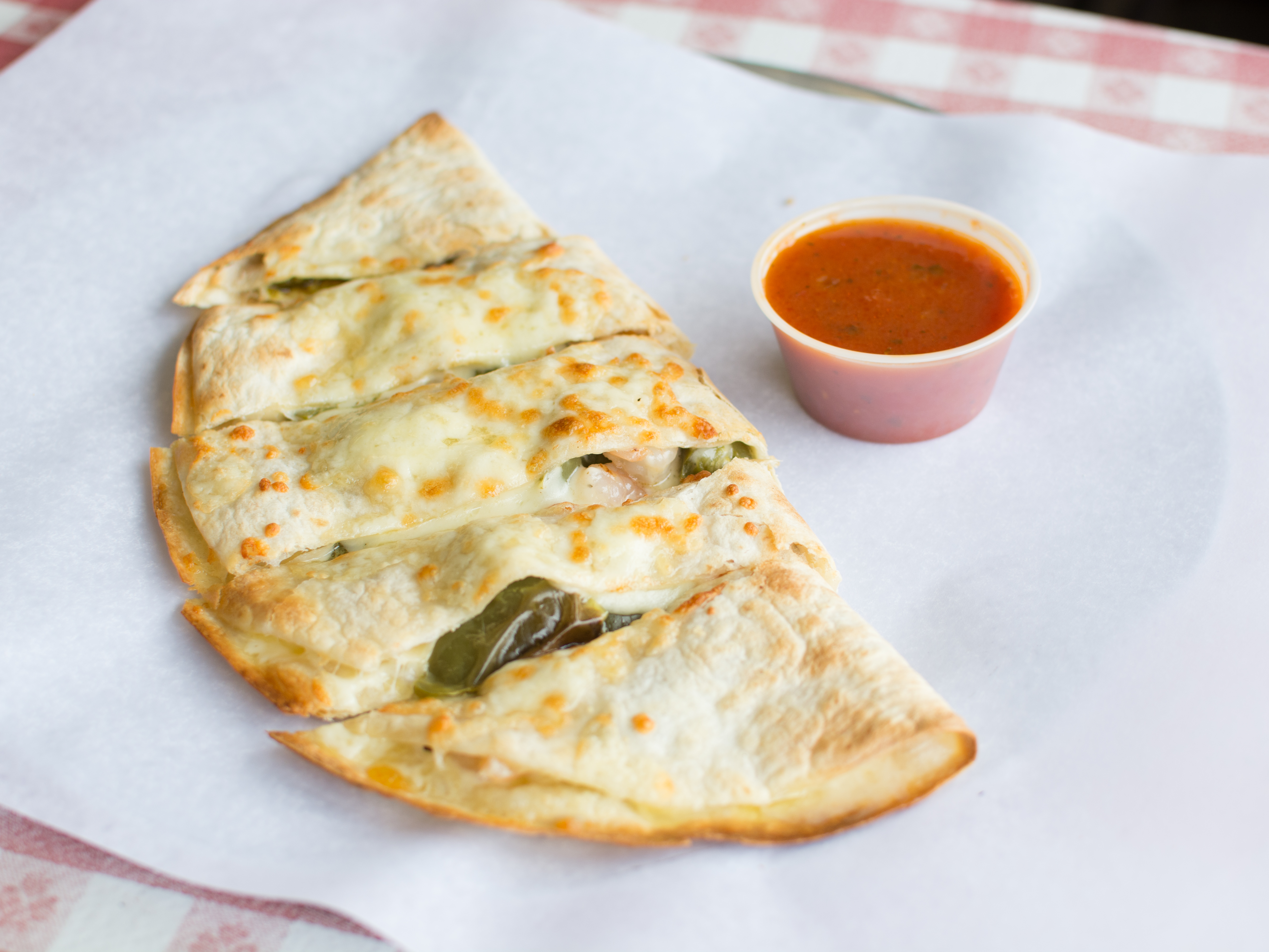 Order Quesadilla with Shrimp food online from Family Style Pizza store, Framingham on bringmethat.com