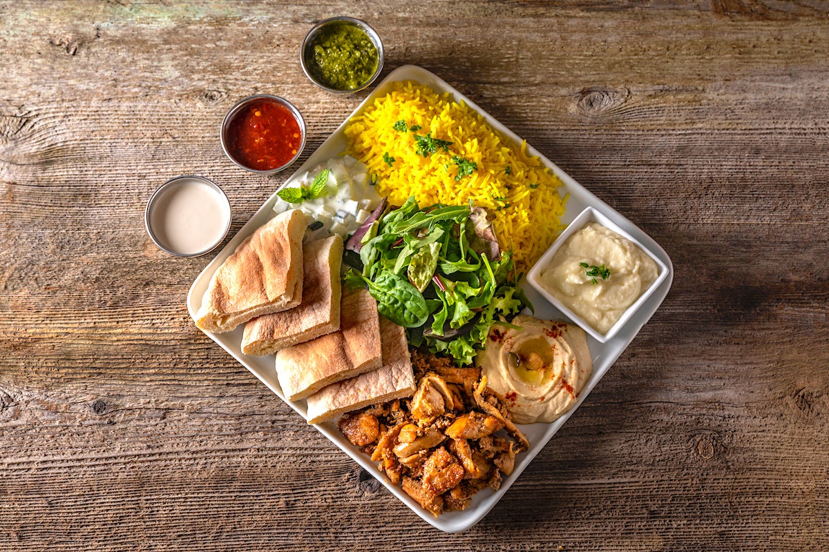 Order Protein Plate food online from Sajj Mediterranean store, Sunnyvale on bringmethat.com