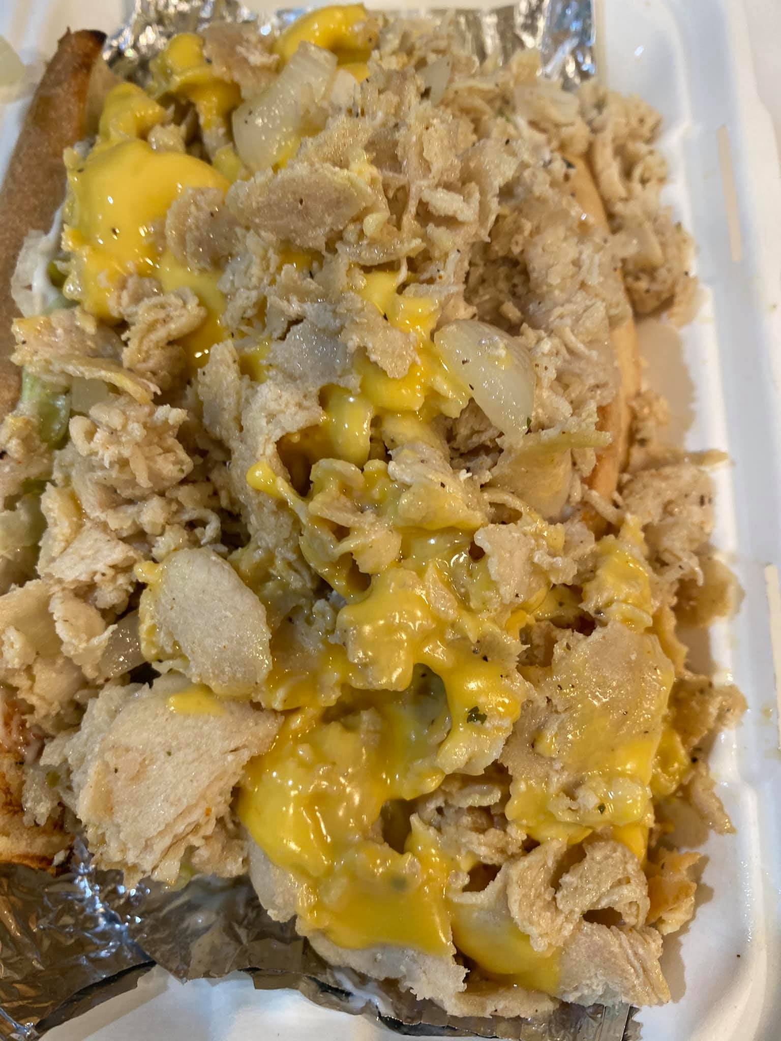 Order Chicken Cheese Steak Sub food online from Miss Yvonne's store, Edgewater on bringmethat.com
