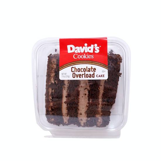 Order David’s™ Overload Chocolate Cake food online from Genghis Grill store, Tulsa on bringmethat.com