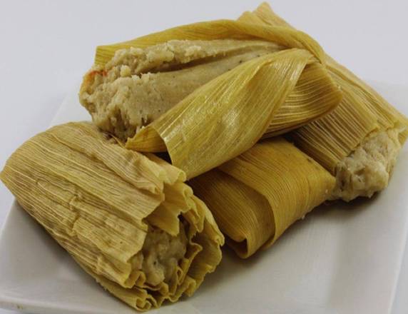 Order Tamales (1 pc) food online from La Poblanita Mexican Restaurant store, Charlotte on bringmethat.com