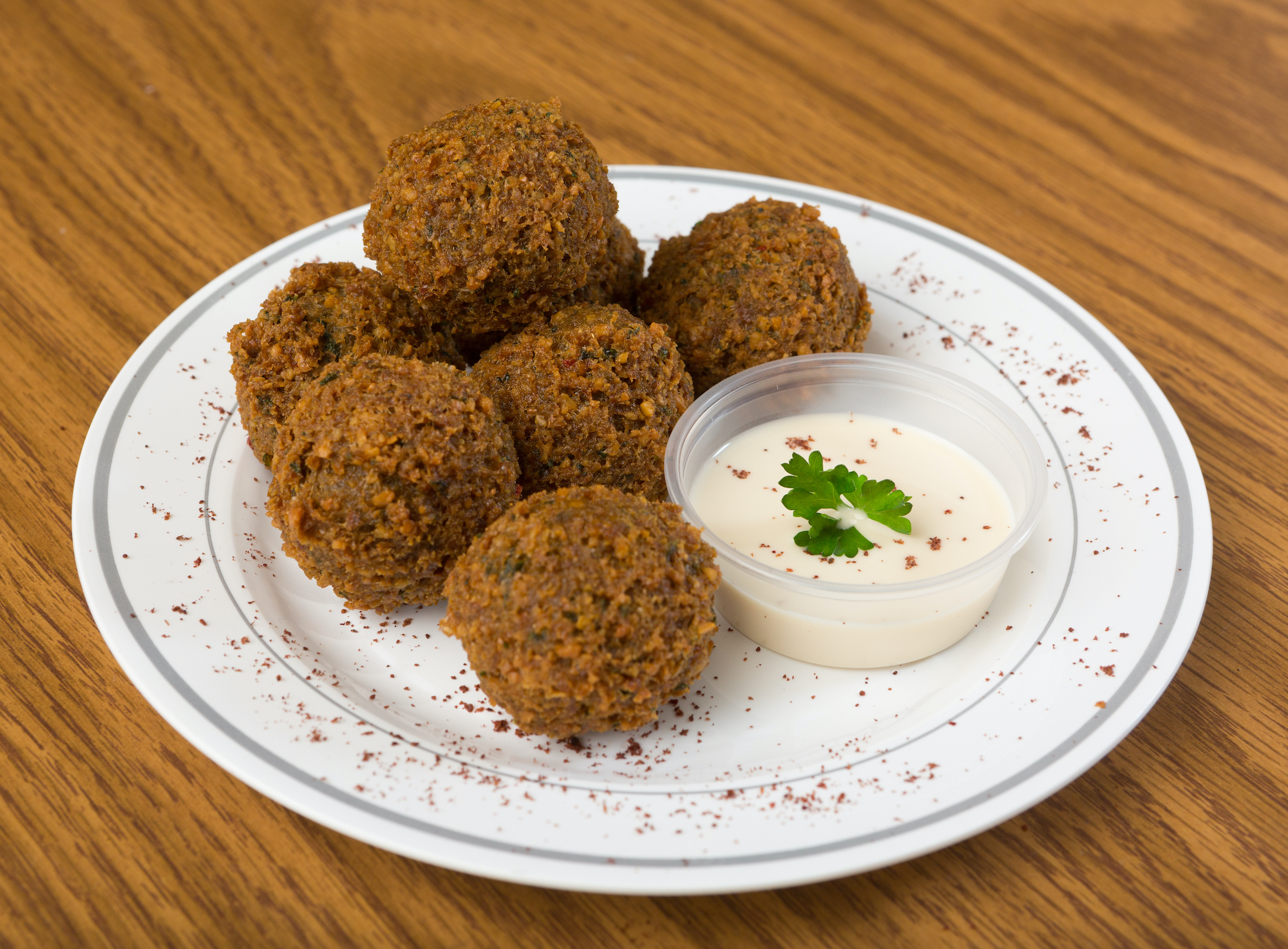Order Falafel food online from Grilled Chicken And Rice store, West Lafayette on bringmethat.com