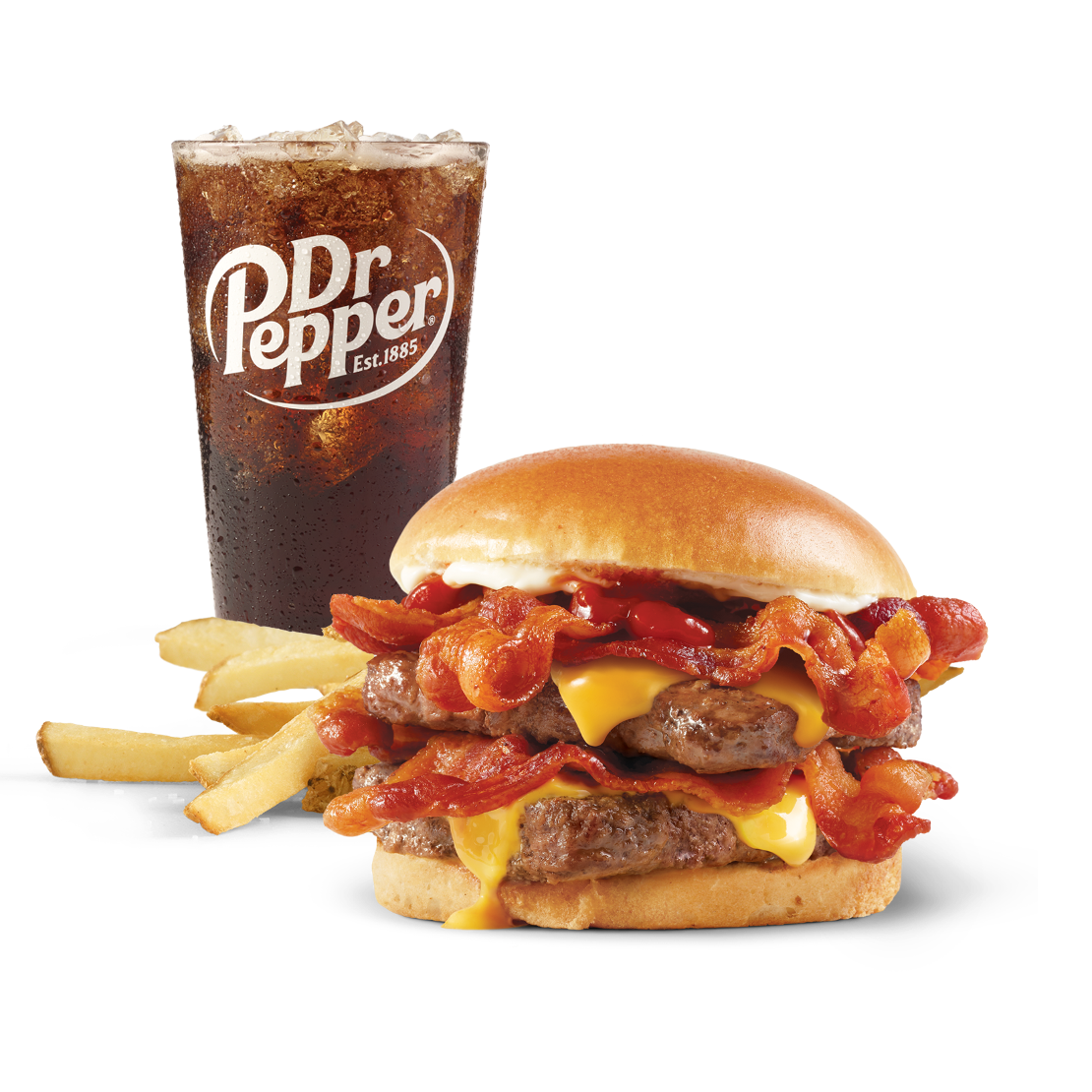 Order Baconator® food online from Wendy store, Columbus on bringmethat.com