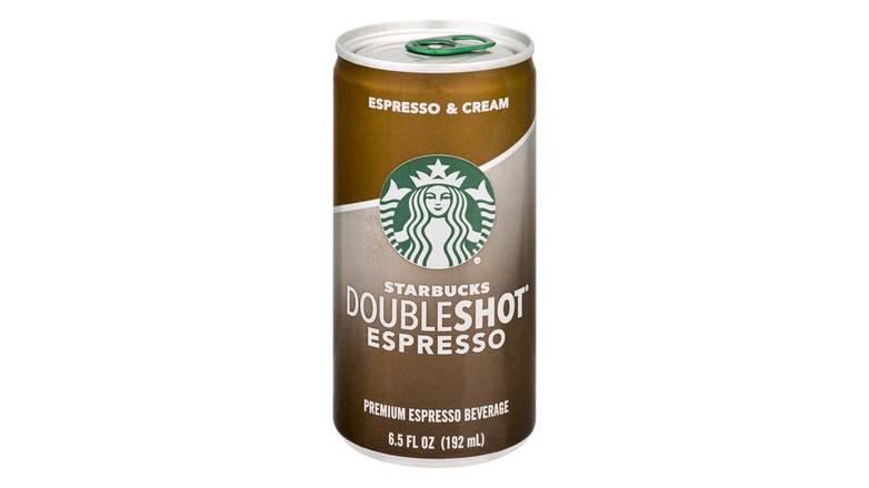 Order Starbucks Doubleshot Espresso & Cream Can food online from Route 7 Food Mart store, Norwalk on bringmethat.com