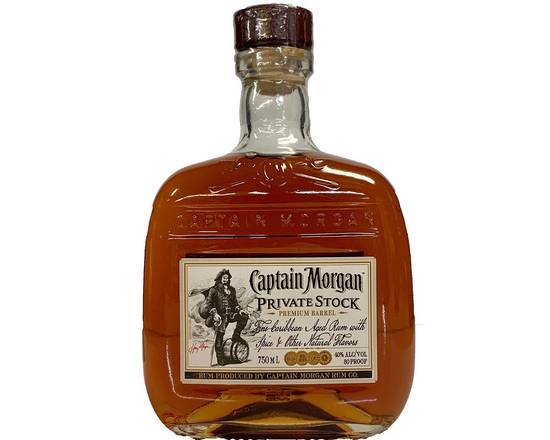 Order Captain Morgan Private Stock 750ML food online from House Of Wine store, New Rochelle on bringmethat.com