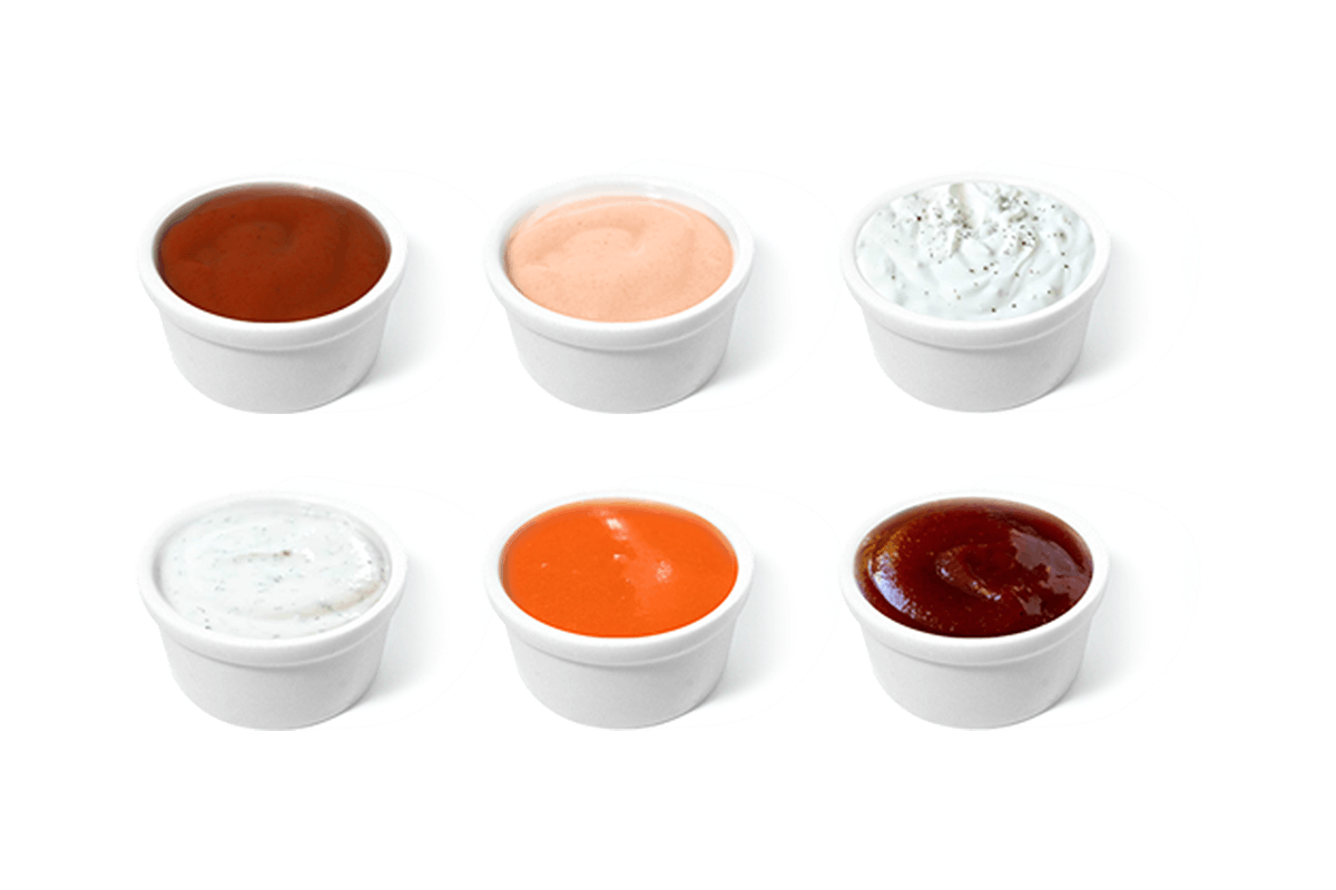 Order Dipping Sauces food online from $5 Burgers store, Mountainside on bringmethat.com