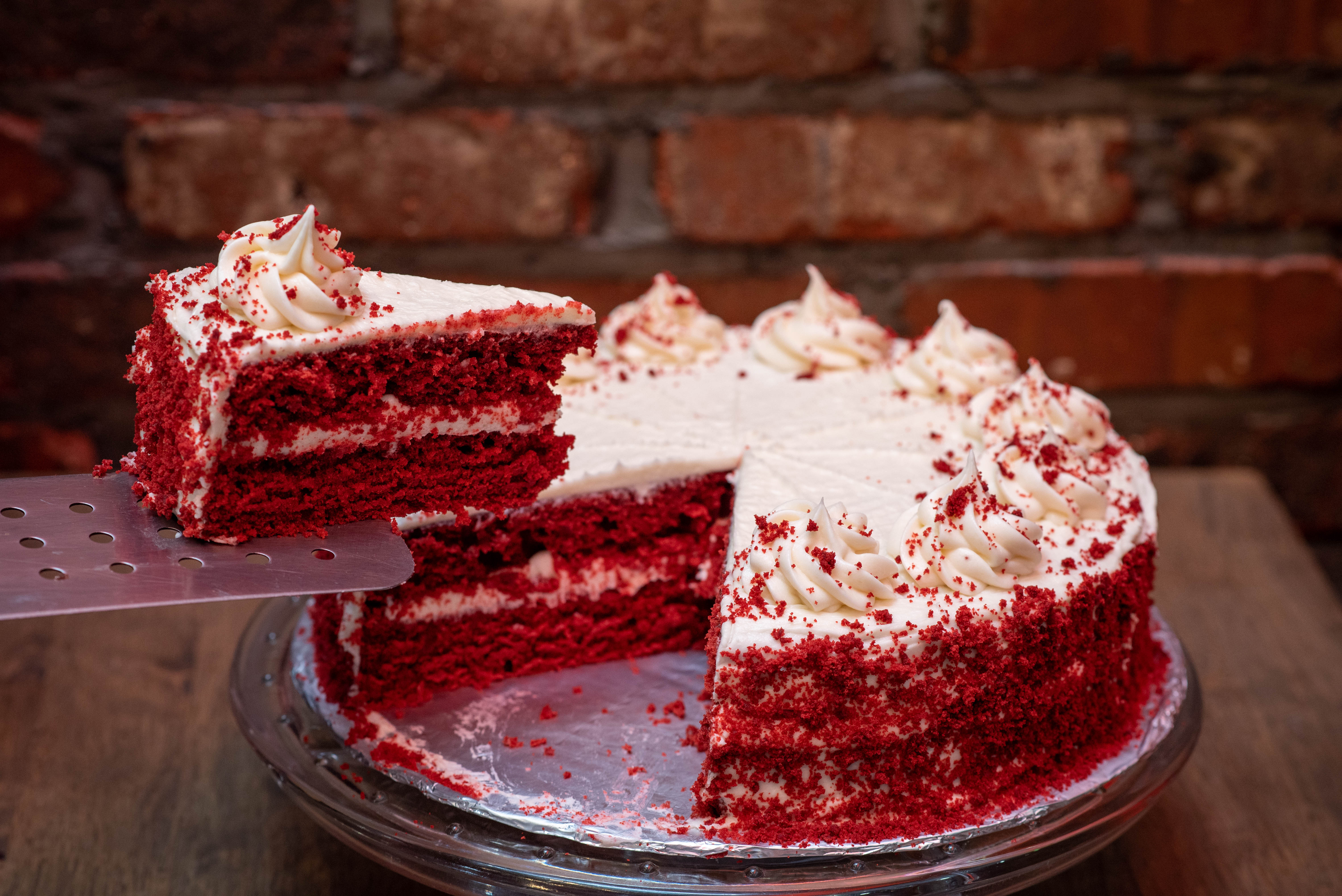 Order Red Velvelt Cake food online from American Grill Binghamton store, Binghamton on bringmethat.com