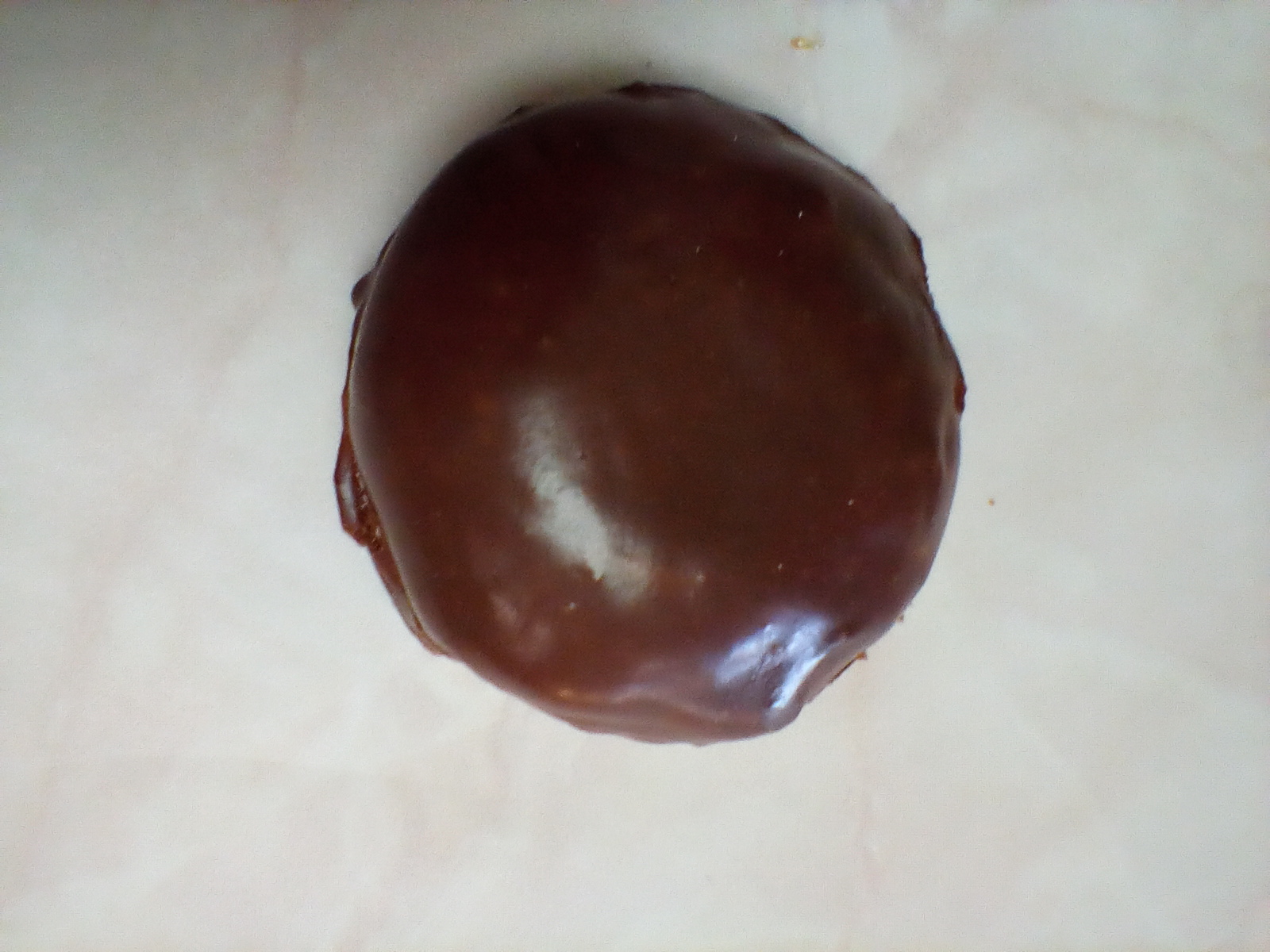 Order Chocolate Cream Filled Donut food online from Kenny Donuts store, Corona on bringmethat.com