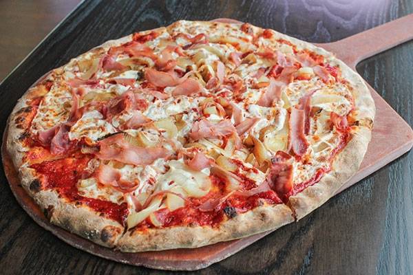 Order > 12" Prosciutto Cipolla Pizza food online from Coal Fire store, Hunt Valley on bringmethat.com
