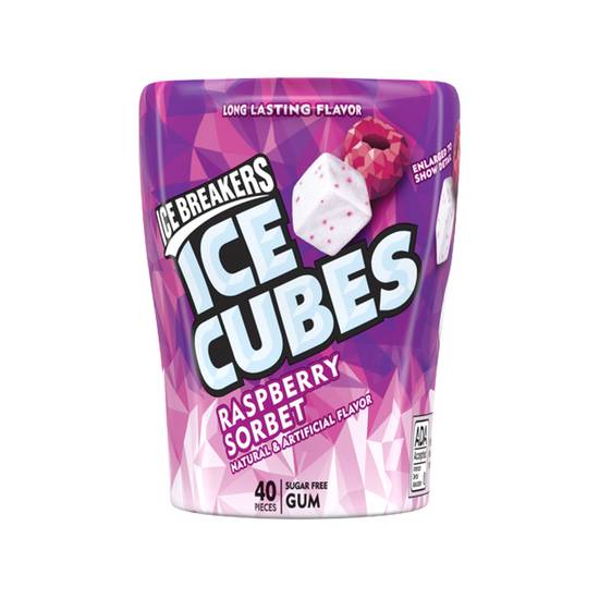 Order Ice Breakers Ice Cube Sugar Free Gum Raspberry Sorbet 40 Pieces food online from Exxon Food Mart store, Port Huron on bringmethat.com
